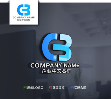 字母CB标志