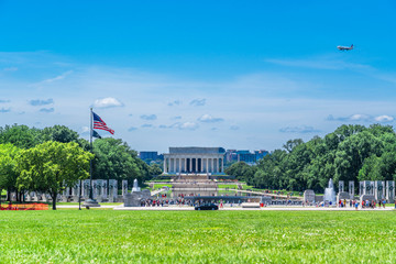 美国华盛顿林肯纪念堂