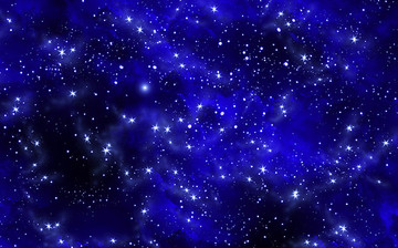 藍(lán)色唯美星空