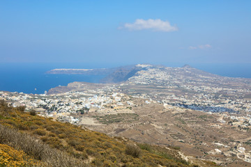 希腊米克诺斯岛俯瞰