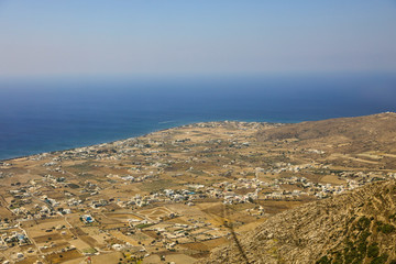 希腊圣托里尼岛俯瞰