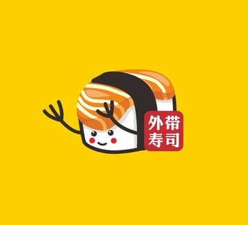 外带寿司logo