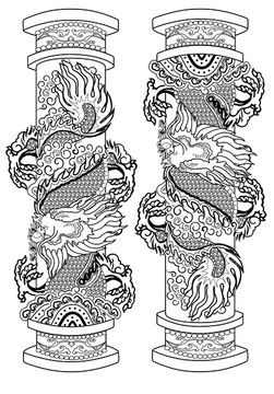 龍柱子