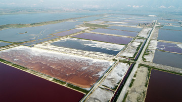 运城盐湖风光