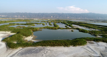 运城盐湖风光