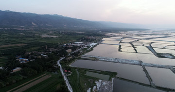 运城盐湖风光