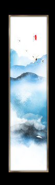 水墨山水畫