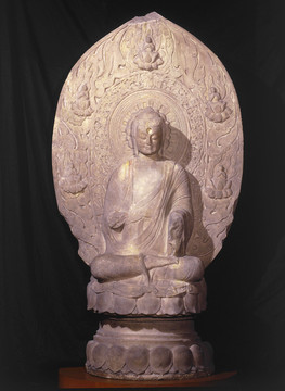释迦牟尼佛石像