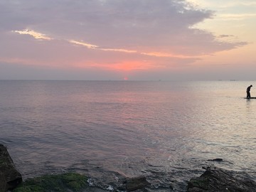 海上日出夕阳