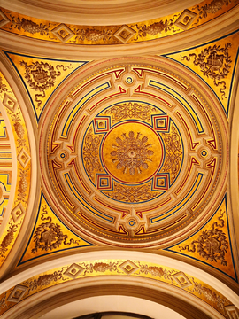 维也纳金色大厅穹顶天花