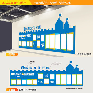 校园文化长廊之经典童话