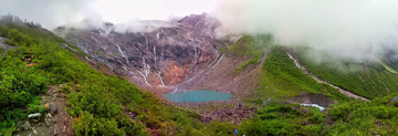 雨崩冰湖