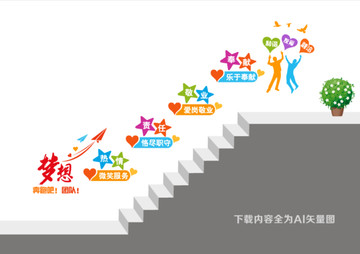 企業(yè)樓道文化墻