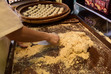 手工杏仁饼制作