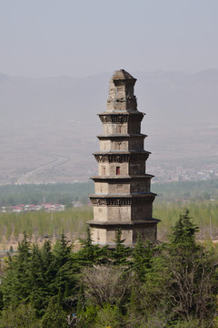 北响堂山常乐寺宋塔