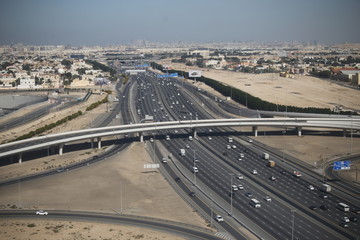 迪拜高速公路立交桥