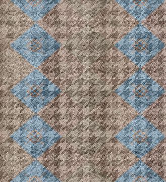 抽象简约现代几何图案地毯客厅沙