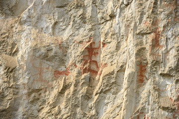 宁明花山岩画