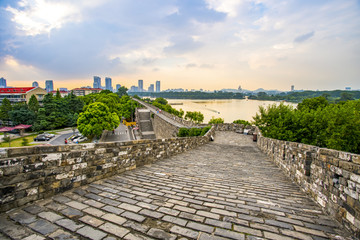 南京古城墙鸡鸣寺