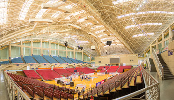 惠州体育馆室内篮球场