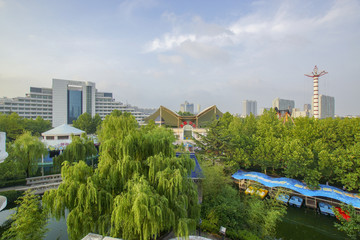 潍坊富华游乐园风景