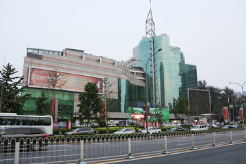 北京马路街景