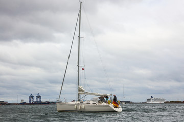 丹麦运河帆船