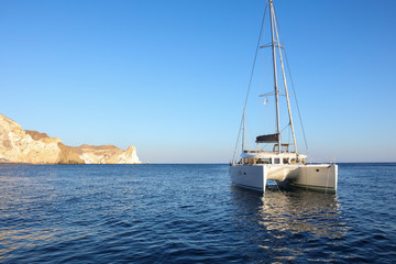 希腊爱琴海帆船