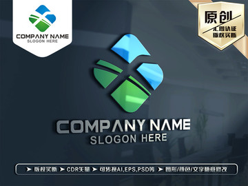 XF字母LOGO设计