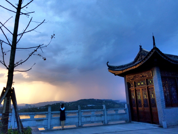 龙洲湾通江公园风景