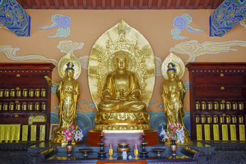 潍坊金泉寺菩萨像