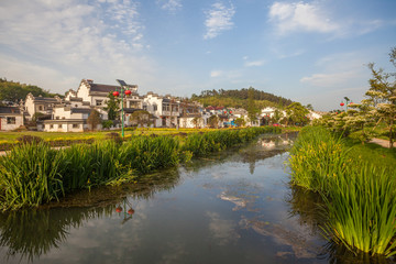 宁静的山村