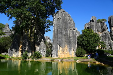 云南昆明石林风景区小石林景区