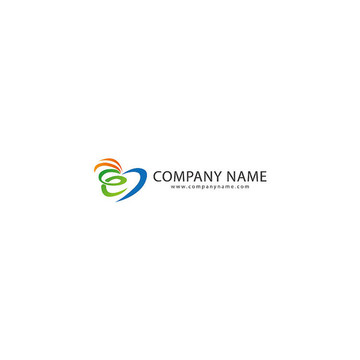 創(chuàng)意時尚心形logo設(shè)計(jì)