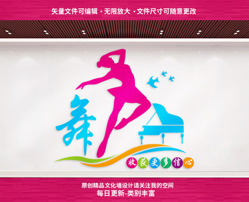 舞蹈藝術(shù)文化墻
