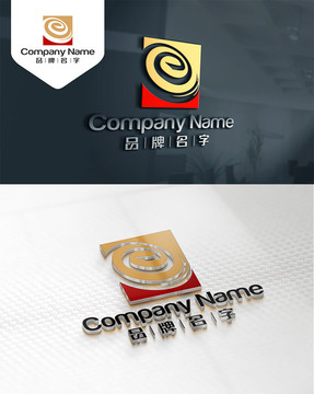 ELOGO方形LOGO标志设计