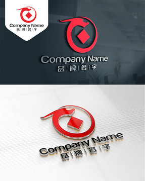 龍LOGO金融LOGO設計
