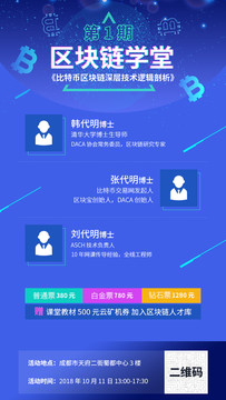 大氣炫光科技海報(bào)教育學(xué)堂海報(bào)
