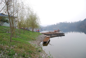 山水愚人岛风景