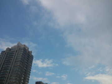 藍天白云