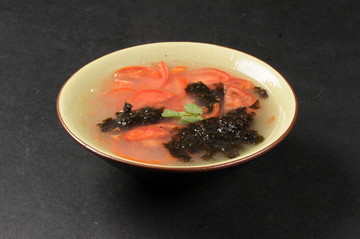 紫菜柿子汤