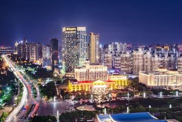 南昌红谷滩夜景