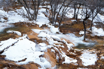 牟尼沟雪景