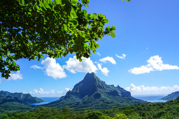 热带山峰