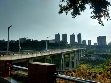 重庆巴滨路江滨风景