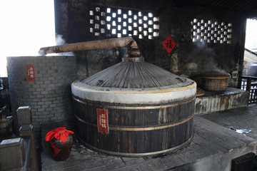 乌镇传统酿酒作坊