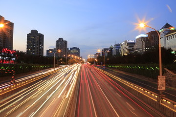 复兴门夜景