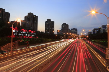 复兴门夜景