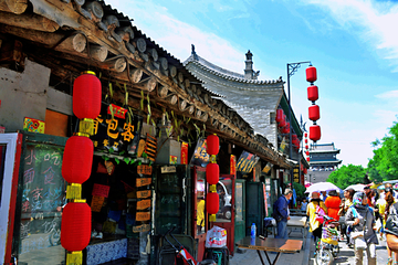 山西平遥古城街景