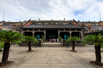 广州羊城八景陈家祠